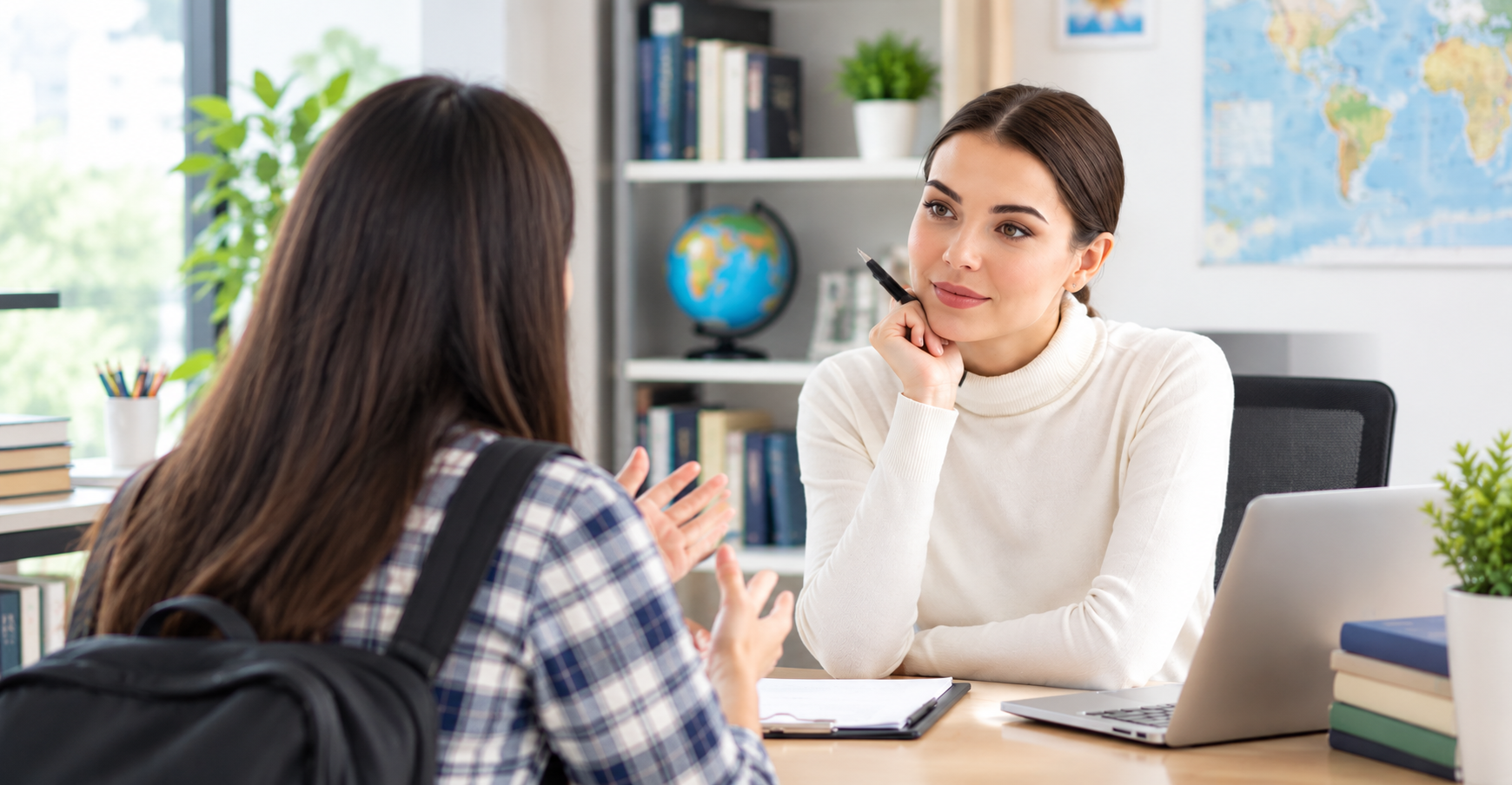 Personalized student counseling at Achieve Japan
